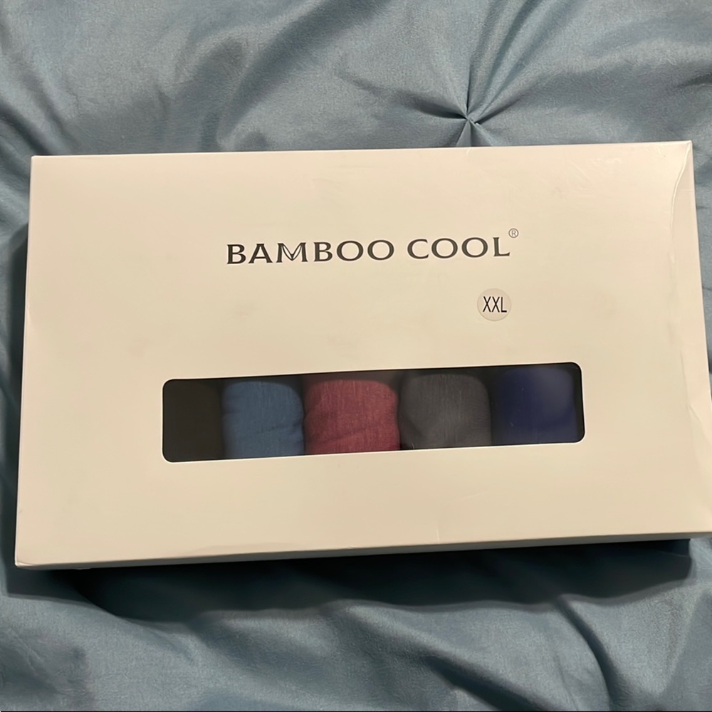 Bamboo Cool Men's Boxer Briefs Set